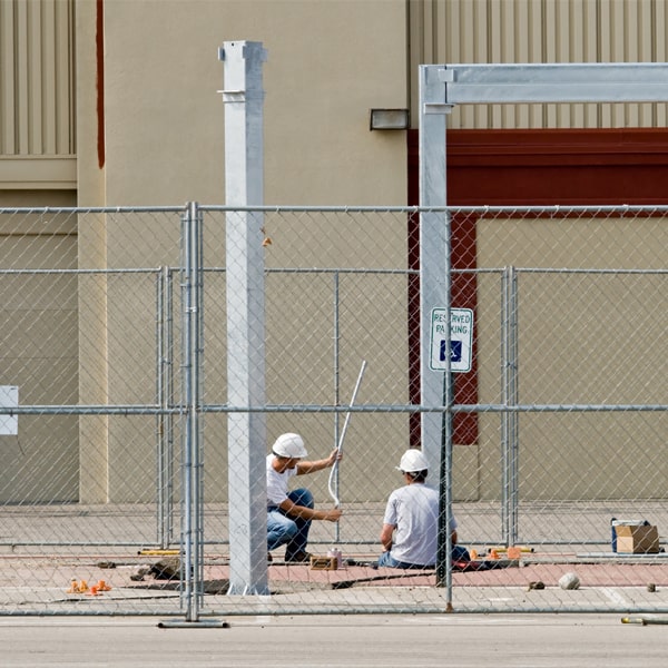 how much time can i rent the temporary fence for my construction site or event in Groton Connecticut